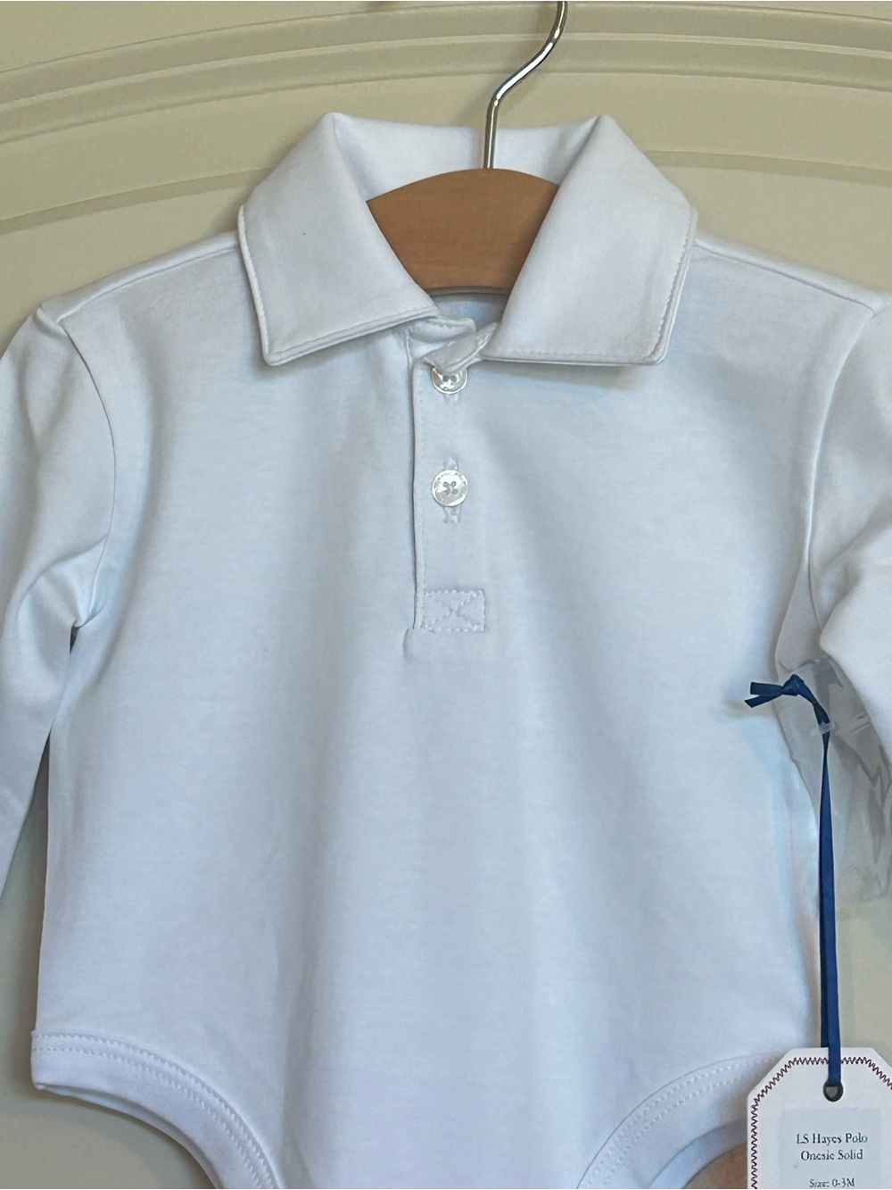 Sz0-3M NWT Classic Prep Polo Onesie - Picture 2 of 6
